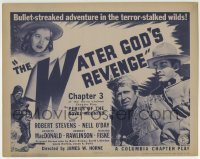 3c162 PERILS OF THE ROYAL MOUNTED chapter 3 TC 1942 Columbia RCMP serial, The Water God's Revenge!