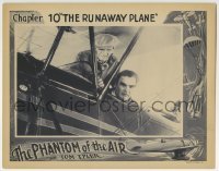 3c752 PHANTOM OF THE AIR chapter 10 LC 1933 bleeding William Desmond in airplane, The Runaway Plane!