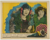 3c766 PRODIGAL DAUGHTERS LC 1923 great close up of worried sisters Gloria Swanson & Vera Reynolds!