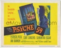 3c169 PSYCHE 59 TC 1964 Curt Jurgens has an insatiable longing for Samantha Eggar, Patricia Neal!