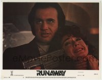 3c805 RUNAWAY LC #3 1984 c/u of rock star Gene Simmons holding gun to Kirstie Alley's head!