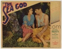 3c812 SEA GOD LC 1930 barely dressed Richard Arlen & sexy Fay Wray in the South Seas, ultra rare!