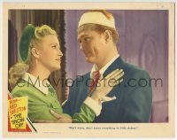 3c828 SHOW-OFF LC #5 1946 bandaged Red Skelton tells Marilyn Maxwell to leave everything to him!