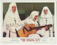 3c831 SINGING NUN LC #5 1966 Debbie Reynolds with guitar performs for the world on television!