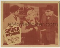 3c855 SPIDER RETURNS LC #7 R1940s Mary Ainslee between man wearing eyepatch & Keene Duncan w/ turban!