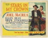 3c195 STARS IN MY CROWN TC 1950 Ellen Drew, either Joel McCrea speaks or his pistols do!