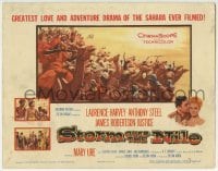 3c197 STORM OVER THE NILE TC 1956 Laurence Harvey, turmoil in the great Egyptian desert!
