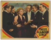 3c892 THESE GLAMOUR GIRLS LC 1939 sexy Lana Turner's first starring role, charging a dime a dance!