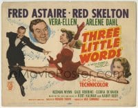 3c204 THREE LITTLE WORDS TC 1950 Fred Astaire, Red Skelton, sexy Vera-Ellen & Arlene Dahl!