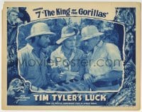 3c905 TIM TYLER'S LUCK chapter 7 LC #1 1937 Frankie Thomas in Africa, The King of the Gorillas!