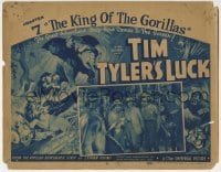 3c207 TIM TYLER'S LUCK chapter 7 TC 1937 adventure strip comes to the screen, King of the Gorillas!
