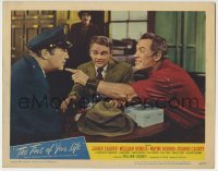 3c906 TIME OF YOUR LIFE LC #6 1947 c/u of James Cagney, Ward Bond & cop Broderick Crawford!