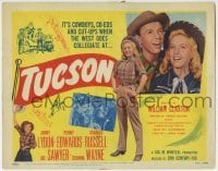 3c217 TUCSON TC 1948 Jimmy Lydon, Penny Edwards, cowboys & co-eds The West goes collegiate!