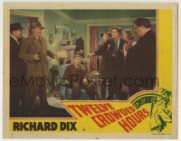 3c927 TWELVE CROWDED HOURS LC 1939 Lucille Ball & reporter Richard Dix falsely accused of crime!