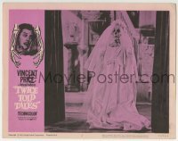 3c932 TWICE TOLD TALES LC #3 1963 creepy image of skeleton bride standing in doorway!