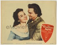 3c945 VAGABOND KING LC #4 1956 Michael Curtiz directed, c/u of pretty Kathryn Grayson & Oreste!
