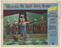 3c953 WALKING MY BABY BACK HOME LC #8 1953 sexy Janet Leigh & showgirls in musical number!