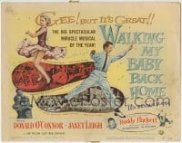 3c224 WALKING MY BABY BACK HOME TC 1953 dancing Donald O'Connor & sexy Janet Leigh, it's great!