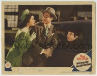 3c966 WHISTLING IN BROOKLYN LC #6 1943 Ann Rutherford wants Red Skelton to stick to radio hunting!