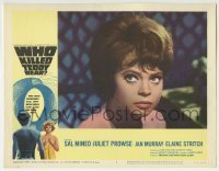 3c968 WHO KILLED TEDDY BEAR LC #6 1965 Juliet Prowse sleeps with every slob, but not Sal Mineo!
