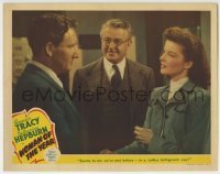 3c978 WOMAN OF THE YEAR LC 1942 Katharine Hepburn says she met Spencer Tracy in a belligerent way!