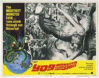 3c991 YOG: MONSTER FROM SPACE LC #5 1971 it was spewed from intergalactic space to clutch Earth!