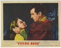 3c993 YOUNG BESS LC #8 1953 Stewart Granger warns Jean Simmons for coming to his room alone!