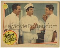 3c994 YOUNG DR. KILDARE LC 1938 Jack Mulhall & Nat Pendleton w/ Lew Ayres who needs cough drops!