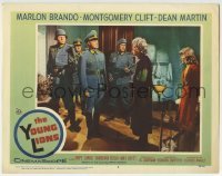 3c995 YOUNG LIONS LC #2 1958 Nazi Marlon Brando facing down old lady & her daughter!