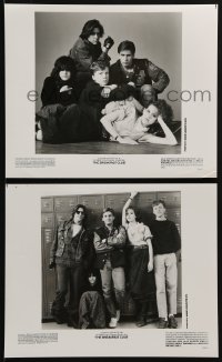 3d932 BREAKFAST CLUB 2 8x10 stills 1985 Emilio Estevez, Molly Ringwald, Judd Nelson, Hall & Sheedy!