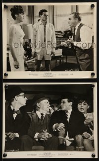 3d978 ONE, TWO, THREE 2 8x10 stills 1962 Billy Wilder, James Cagney & sexy Pamela Tiffin!