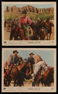 3d210 COPPER CANYON 2 color English FOH LCs 1950 great images of Ray Milland, Macdonald Carey!