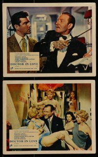 3d211 DOCTOR IN LOVE 2 color English FOH LCs 1961 fun & frolic 11 out of 10 doctors recommend!