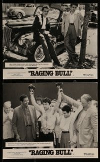 3d241 RAGING BULL 2 English FOH LCs 1980 De Niro & Joe Pesci, Martin Scorsese boxing classic!
