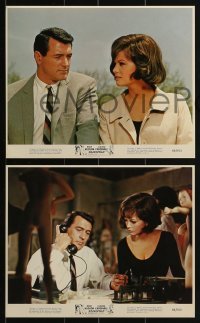 3d109 BLINDFOLD 4 color 8x10 stills 1966 Rock Hudson & Claudia Cardinale, Guy Stockwell!