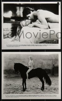 3d546 BOLERO 7 8x10 stills 1984 sexiest naked Bo Derek on horseback, director John Derek candid!