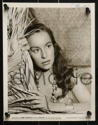 3d598 CAROL THURSTON 6 8x10 stills 1940s-1950s portraits of the star from a variety of roles!
