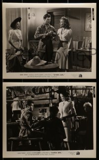 3d327 CHINA GIRL 13 8x10 stills 1942 great images of Gene Tierney, George Montgomery, , Bari!
