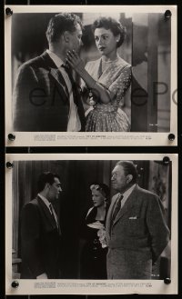 3d602 CITY OF SHADOWS 6 8x10 stills 1955 Victor McLaglen in New York City, cool crime images!