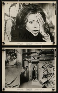 3d684 CONDEMNED OF ALTONA 5 8x10 stills 1963 all with great images with sexiest Sophia Loren!