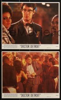 3d037 DOCTOR DETROIT 8 8x10 mini LCs 1983 Dan Aykroyd, Fran Drescher, Howard Hesseman!