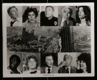 3d245 EARTHQUAKE 36 8x10 stills 1974 Charlton Heston, Ava Gardner & Genevieve Bujold, many images!