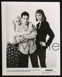 3d445 FLIRTING WITH DISASTER 9 8x10 stills 1996 Ben Stiller, Patricia Arquette & sexy Tea Leoni!