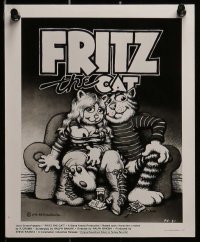 3d333 FRITZ THE CAT 13 8x10 stills 1972 Ralph Bakshi sex cartoon, he's x-rated and animated, R. Crumb!