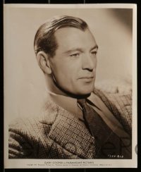 3d693 GARY COOPER 5 8x10 stills 1930s-50s the star from a variety of roles!