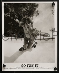 3d616 GO FOR IT 6 8x10 stills 1976 cool surfing, skiing & hang gliding images!