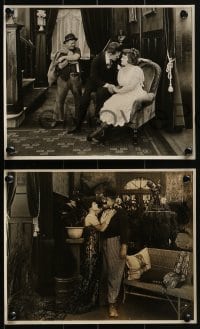 3d776 HAM & BUD 4 8x10 stills 1910s great wacky images of the silent comedy duo!