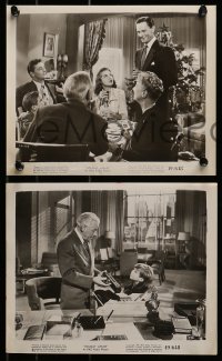 3d621 HOLIDAY AFFAIR 6 8x10 stills 1949 great images of Robert Mitchum, Wendell Corey & Janet Leigh