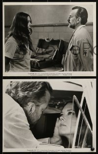 3d875 HOSPITAL 3 8x10 stills 1971 George C. Scott, Diana Rigg, written by Paddy Chayefsky!