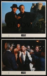 3d047 HUDSON HAWK 8 8x10 mini LCs 1991 images of Bruce Willis, Danny Aiello, sexy Andie MacDowell!